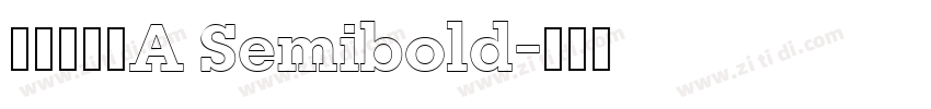 华康金刚黑A Semibold字体转换 华康金刚黑A Semibold字体转换